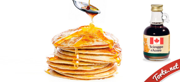 Pancakes allo sciroppo d'acero