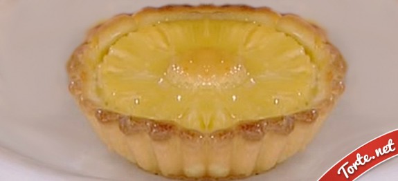 crostata ananas e cocco