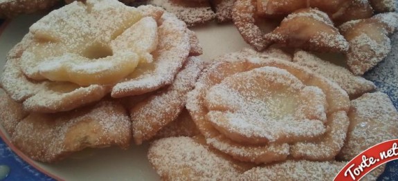 rosette al cioccolato bianco