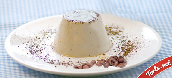 panna cotta al caffe