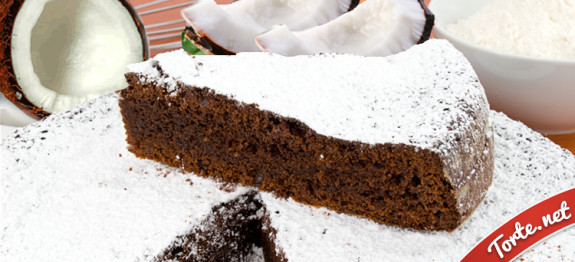 Torta al cioccolato e cocco