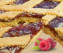 crostata di mandorle alla marmellata di lamponi
