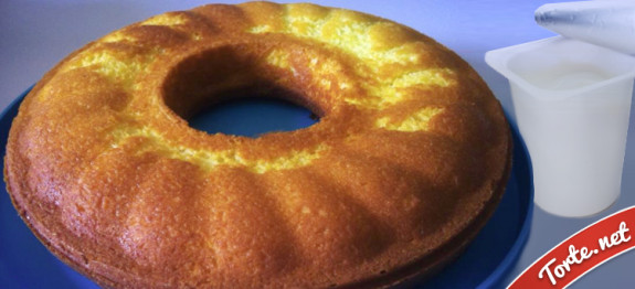 torta del vasetto di yogurt